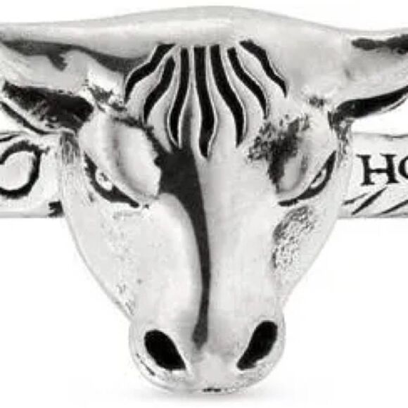 Gucci Anger Forest 925 Silver Bull Ring 6 - Picture 2 of 10